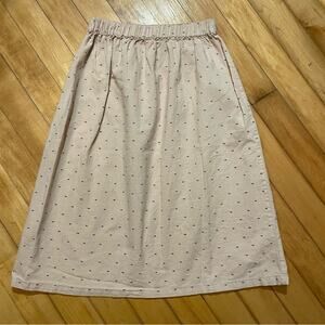 Go Gently Nation Cotton Midi Skirt